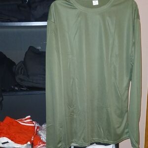 Men's Green Long Sleeve Shirt